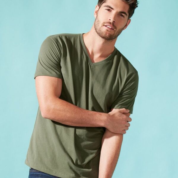 Men's Sueded V-Neck T-Shirt Thumbnail