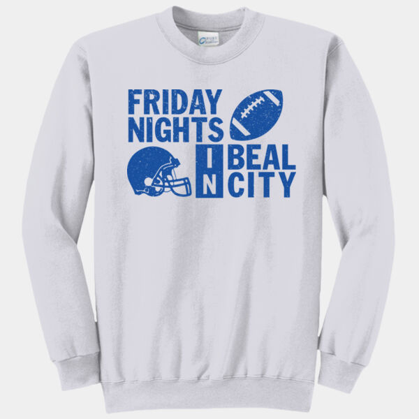Friday Nights in BC - Core Fleece Crewneck Sweatshirt Thumbnail