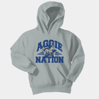 Aggie Nation - Youth Core Fleece Pullover Hooded Sweatshirt Thumbnail