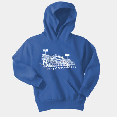 Aggie Bleachers - Youth Core Fleece Pullover Hooded Sweatshirt Thumbnail