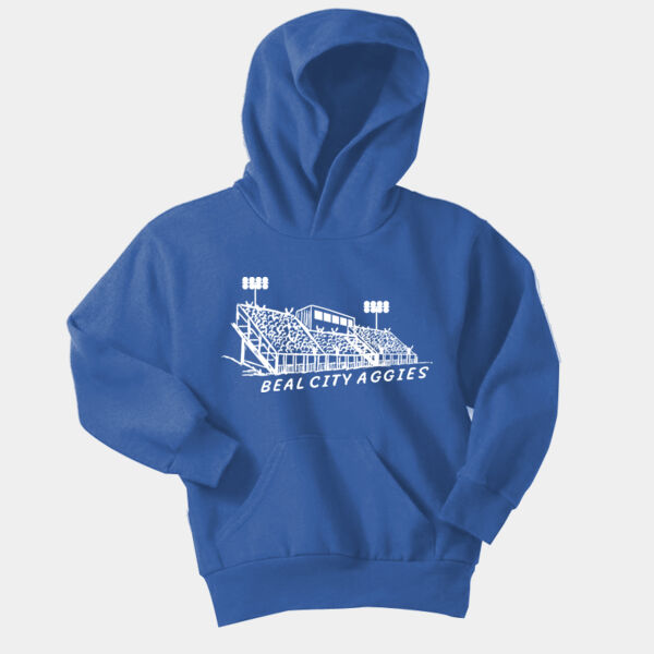 Aggie Bleachers - Youth Core Fleece Pullover Hooded Sweatshirt Thumbnail