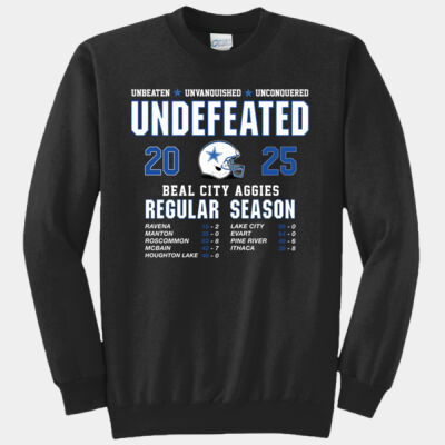 BC 2025 Undefeated - Core Fleece Crewneck Sweatshirt Thumbnail