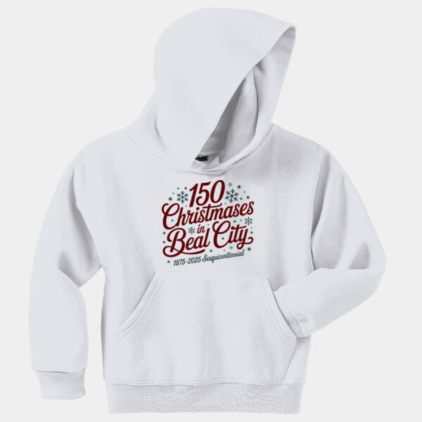 BC 150th Christmas - Youth NuBlend ® Pullover Hooded Sweatshirt Thumbnail
