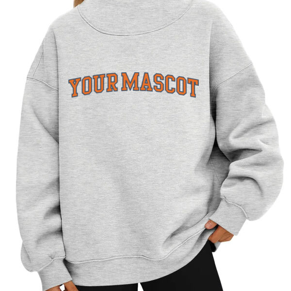 Custom Embroidered Mockneck Crew Thumbnail